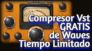 GRATIS (Tiempo Limitado) Plugin VST Compresor Hibrido de Waves Audio - H Comp - Tutorial Compresion