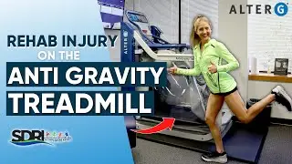 REHAB INJURY & TRAIN WITH THE ALTERG&reg; ANTI-GRAVITY TREADMILL (weightless running!)