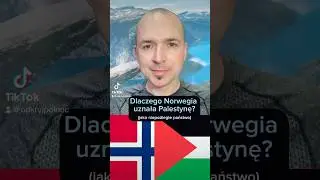Dlaczego Norwegia uznała Palestyne? #palestyna #norwegia #izrael