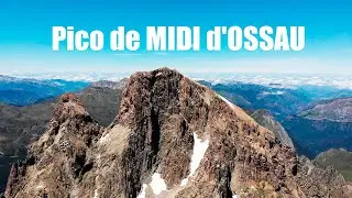 MIDI D'OSSAU, arista peyreget, cara norte 4K ultra HD