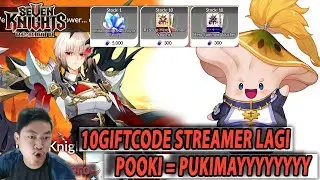 🔥🔥GAS 10 GIFT CODE STREAMER AGAIN! POKI NIGHTMARE'S OPPONENT IS AN ANOMALY! - SEVEN KNIGHTS RE:BIRTH