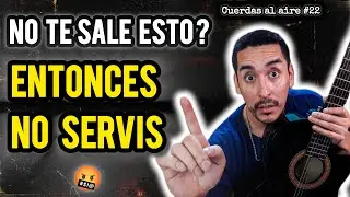 Si NO te sale esto, DEJÁ la GUITARRA ❌🎸 (La cruda verdad) 😢  Cuerdas al aire #22  #clasesdeguitarra