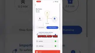 Tesla Installer App home screen
