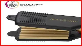 Great product -  Gold N Hot Professional Ceramic 2&acirc;&euro; Hair Crimper Iron, 2 Inch (Pack of 1)