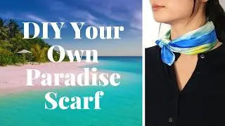 Use Alcohol Ink to Create a Stunning Silk Scarf You'll Love!