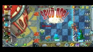 That one hard Far Future level (PvZ 2 Official)