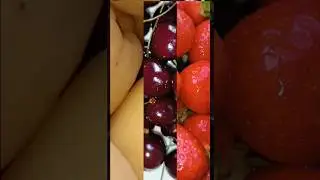 28 июня 2025 г. #клубника #черешня #абрикос #food #оченьвкусно #cherries #strawberry #apricot