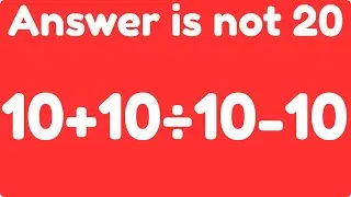 Looks Easy. Sounds Easy - this Math problem. But Nobody Gets It Right | 90% failed, can you solve?