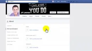 Setting Up Your Facebook Profile Settings With JP Letnick