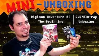 Digimon Adventure 02 The Beginning unboxing DVD & Blu-ray set - Unboxing