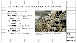 Art360 x The National Archives: Creative Encounters with Archives