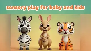 Farm Animal 🐮🌾 Sensory Play for Toddlers Montessori Activities