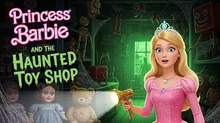 Princess Barbie and the Haunted Toy Shop - Bedtime Stories For Kids - Barbie Stories #barbie