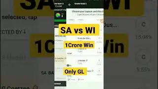 SA vs WI Dream11 Prediction | South Africa vs West Indies Dream11 Team | #dream11 #sk11fantasy