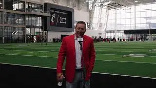 Sheakley Indoor Practice Facility and Athletic Performance Center | Scott Satterfield Interview