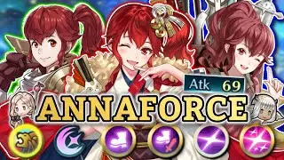 【FEH】INFANTRY PULSE 2. - Anna emblem Aether Raids Showcase