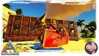 Welcome to Arcadian Crystal Isles! - ARK: Survival Evolved - Ep. 01