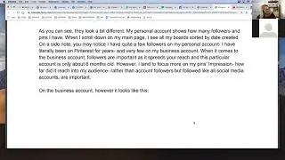 How to use Pinterest for business | Facebook Live for Pinterest Beginners