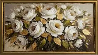 12 Hour Framed Floral Art Gallery 🌸  Elegant 4K Frame TV Wall Art for Relaxation & Luxury Decor
