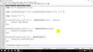 Node.js Tutorial - Part 3 - Streams