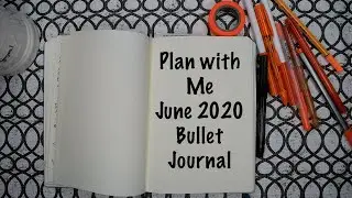 PLAN WITH ME | June 2020 Bullet Journal Setup