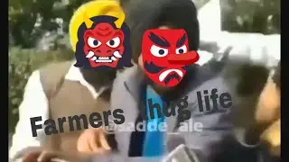 Farmers got no scare.....   (Farmers Protest) (Thug Life)