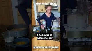 The Best Maple cheesecake
