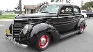 1938 Ford 2DR Bustle Back Sedan Retro-Rod Flathead V8 (SORRY SOLD)