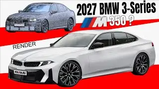 Пойман бензиновый двигатель BMW 3 серии 2027 года! Рендер, шпионские кадры и объяснение звука вых...