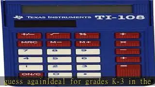 Texas Instruments TI-108 Solar Power Calculator/Teacher&rsquo;s Kit (set of 10)