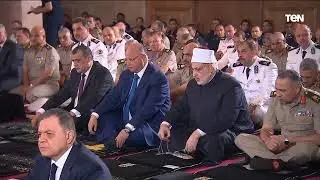 الرئيس السيسي يشهد شعائر صلاة عيد الأضحى المبارك