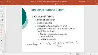 ENE 489 Baghouse Filters