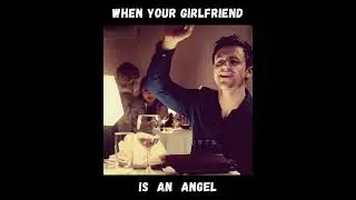 When your girlfriend is an angel 😍 Bao Rami Status
