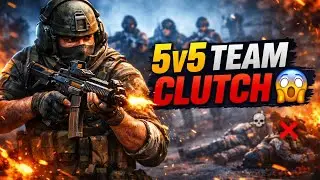 Last Round 5v5 TEAM CLUTCH 🔥 | COD Mobile with @Trenox030Gaming 