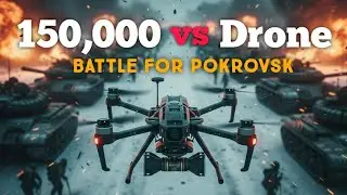 Battle for Pokrovsk: 150,000 Russian Troops vs Ukraine Drone Warfare