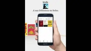 App Kindle - Sua biblioteca no bolso - Livros - Leitura #shorts