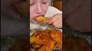 Wow so tasty chicken🍗 #foodwriter #food #eatingsounds #foodwriting #platter #gourmet #chickenrecipes