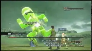 FFXIII - Taking on Gigantuar (No Instant Chain)