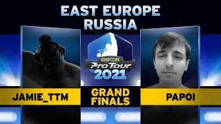 Jamie_TTM (E. Honda) vs. Papoi (Laura) - Grand Final - Capcom Pro Tour East Europe & Russia