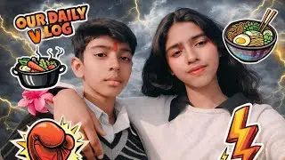 Bhai -bahan ki Masti aur nok  jhok 🤭 Daily vlog #youtubevideo #volg #comedy #viral   @pinkipal7076 