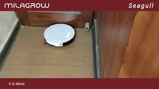 Milagrow Seagull - Gyro Mapping, Dry Vacuuming & Slight Wet Mopping Robotic Vacuum Cleaner