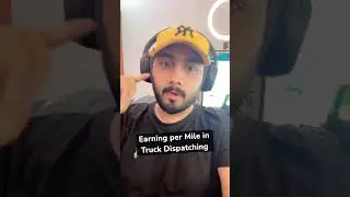 Earn Money Per Mile in Truck Dispatching #truckdispatcher #trucking