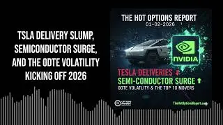 TSLA Delivery Slump, Semiconductor Surge, and the 0DTE Volatility Kicking Off 2026