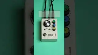 AMS-1 guitar effect offers wide range of dirty tones - let's check gated fuzz!