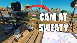 Dance on Camera for 10 seconds at Sweaty Sands - Fortnite Tutorial
