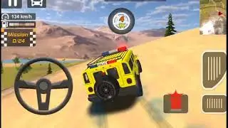 off-road American Police Car Chasing Game Simulation #3 &ndash; Drifting Police Car