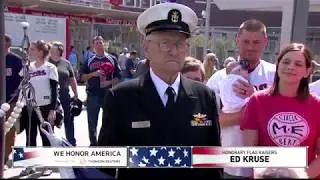 Ed Kruse   Flag Raising   Minnesota Twins   September 9, 2018