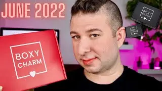 BOXYCHARM JUNE 2022 BASE BOX! BOXY REVIEW AND DEMO | Brett Guy Glam