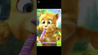 Ginger's fashion sense: unique, to say the least! 😂🐈@Funny_time_gamplay @TalkingTom