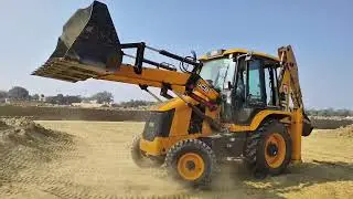 Jcb 3dx machine ❤️ VS Giant snake video | jcb mud making in water 💦 And Track 🚜🐍